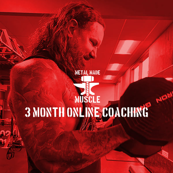 3 month online coaching - custom plan & support